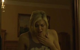 Desperate for pleasure teen babes are making out in the bath tub