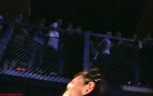 Two drunk and horny lesbians are fucking in front of a crowd